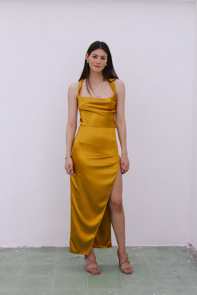 ANISE YELLOW DRESS