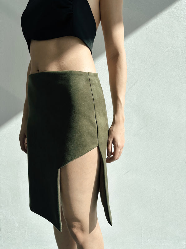 TECNO SUEDE SKIRT